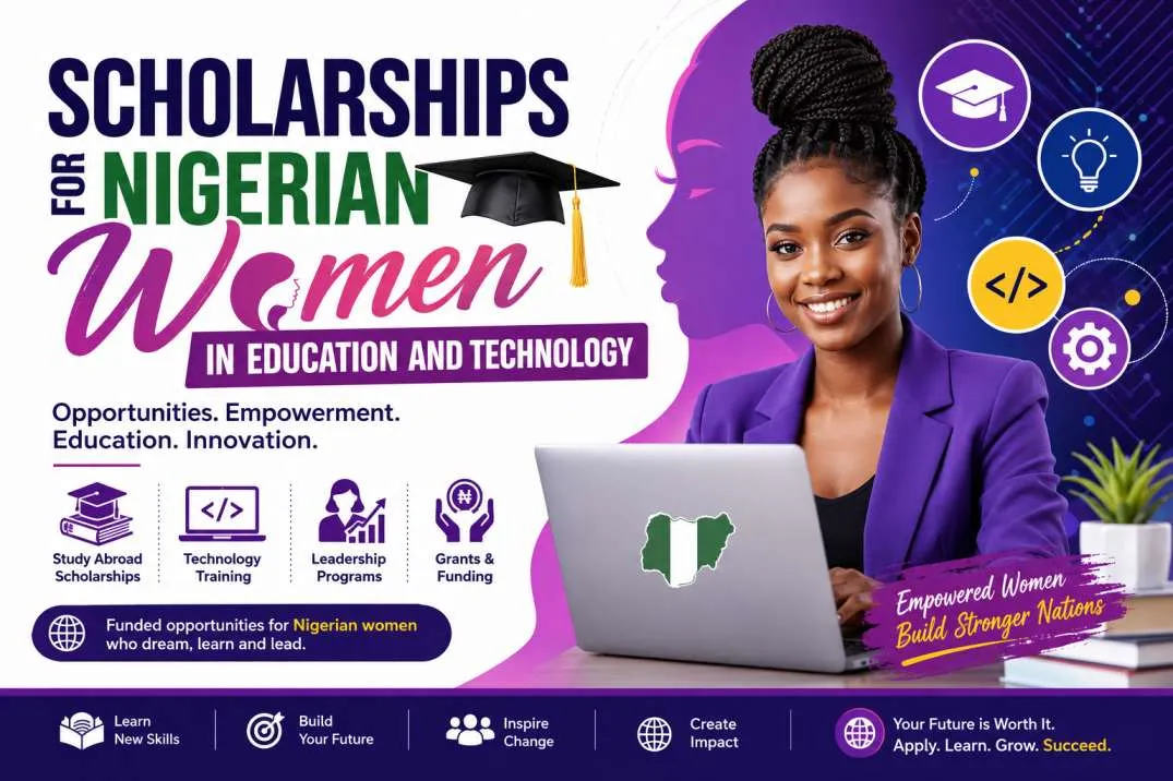 Scholarships for Nigerian Women in Education and Technology: Opportunities Every Woman Should Know in 2026