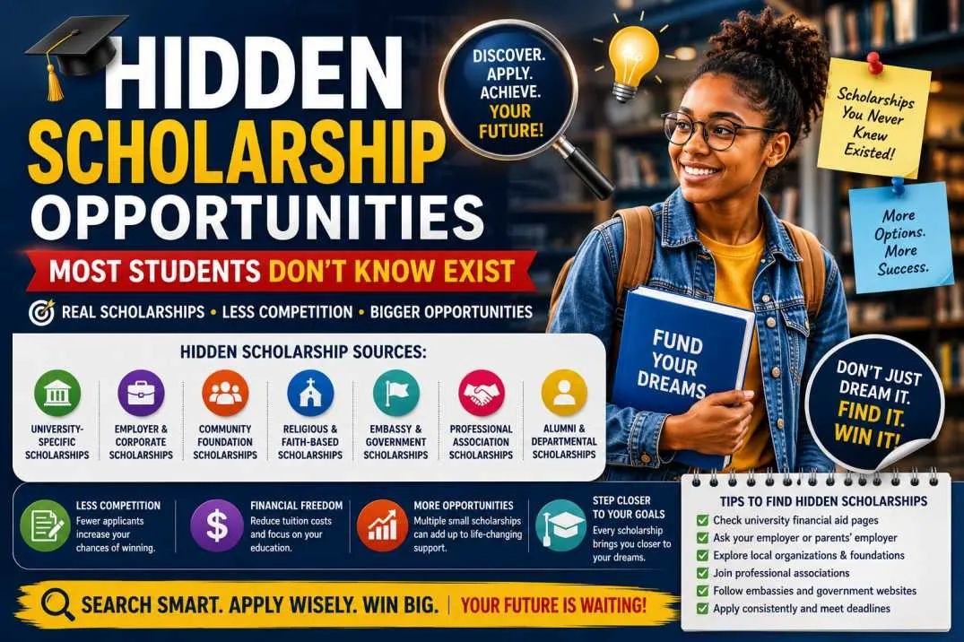 Hidden Scholarship Opportunities Most Students Don't Know Exist (2026 Guide)